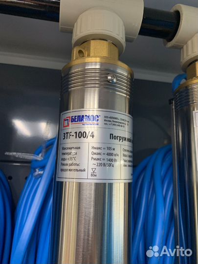 Насос погружной Belamos 3TF-100/4 (кабель 65м) 3