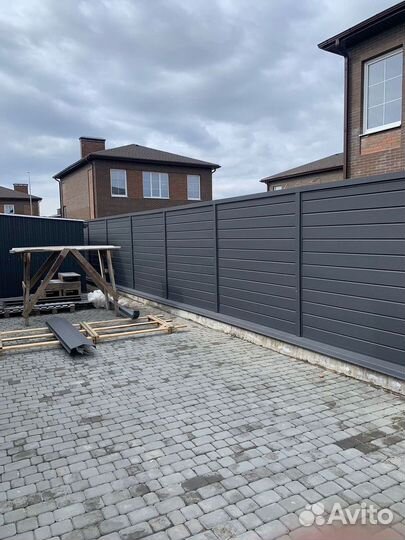 Заборные секции