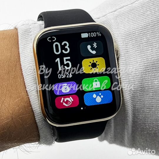 Apple Watch 7 с NFC (золото)
