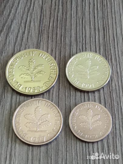Монеты фрг