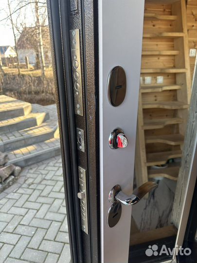 Дверь с терморазрывом в дом 155мм, 3К магнит