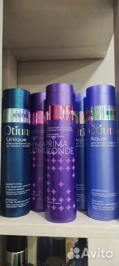 Шампунь и бальзам эстель Оtium