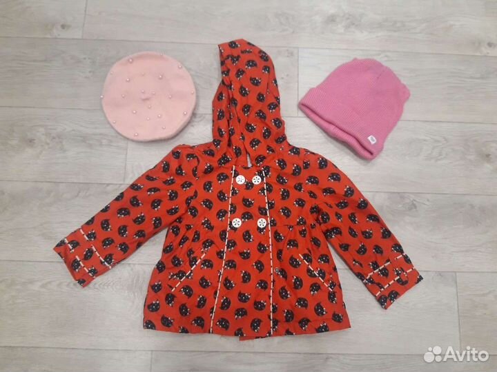 Парка для девочки 92 98