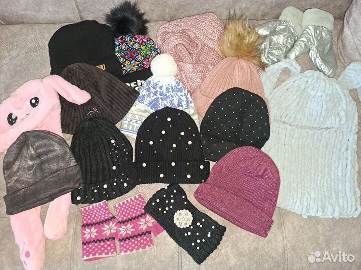 Шапки, шарфы