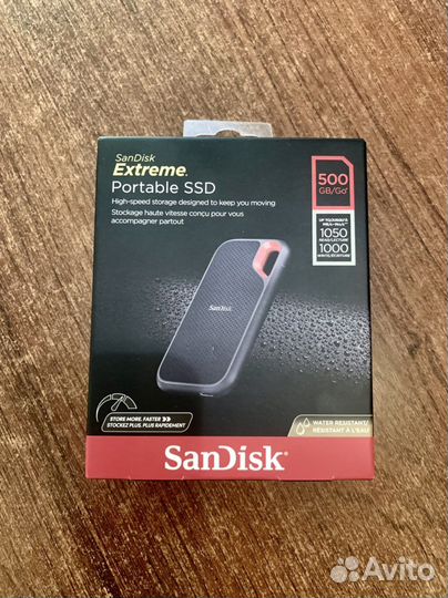 Sandisk Extreme Portable SSD 500Gb Новый