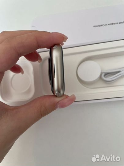 Часы apple watch 8 45 mm silver