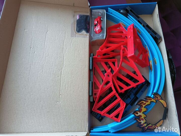 Инерционный трек с машиной