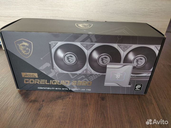 Сжо MSI MEG core liquid S360