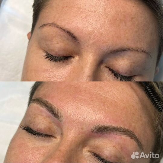 Микроблейдинг бровей