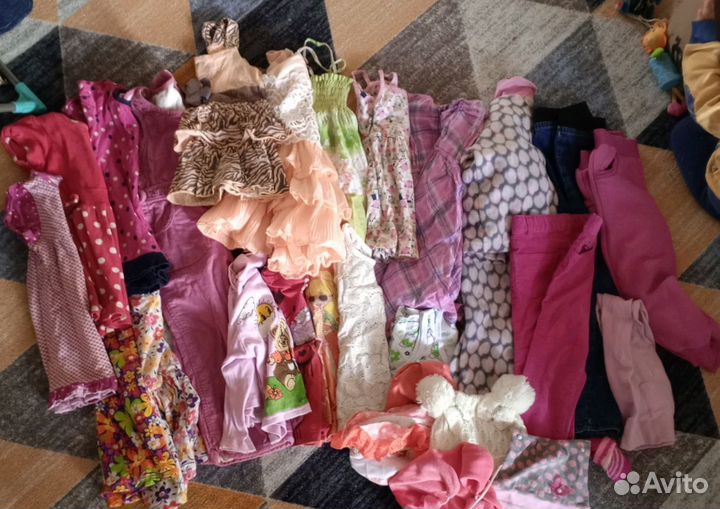 Вещи для девочки пакетом