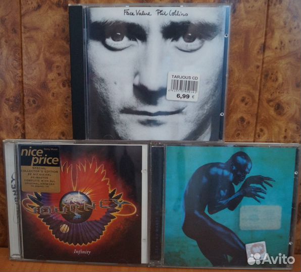 Journey+Phil Collins+Seal 3 CD