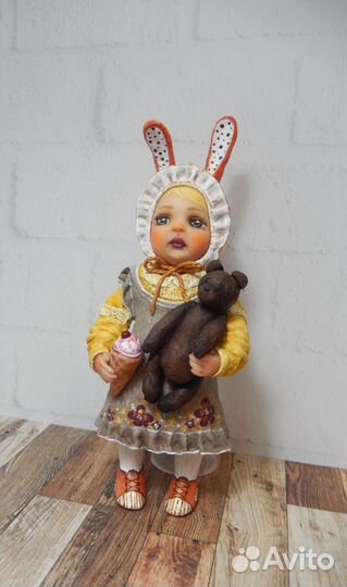 Ватная игрушка