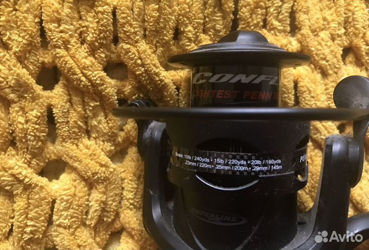 Спиннинг Penn cftii2500701L с катушкой Conflict II