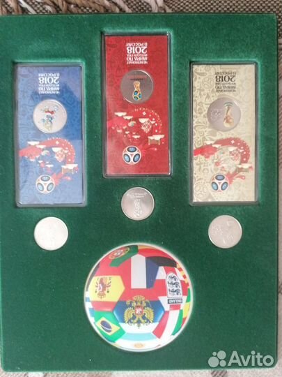 Монеты 25 рублей чемпионат мира по футболу