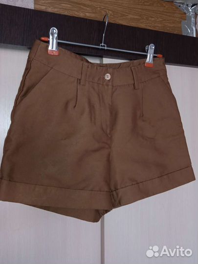 Шорты женские H&M из плотной ткани