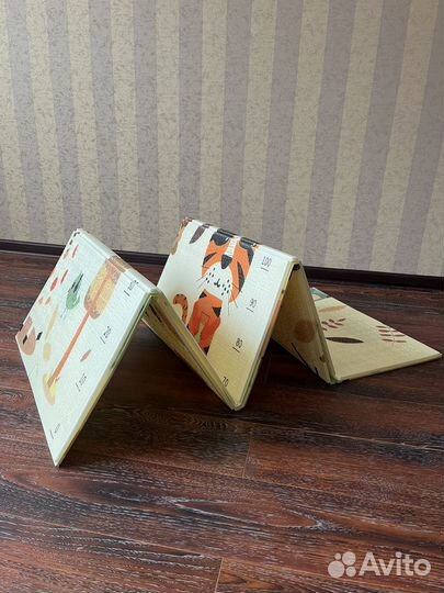 Складной детский коврик для ползания