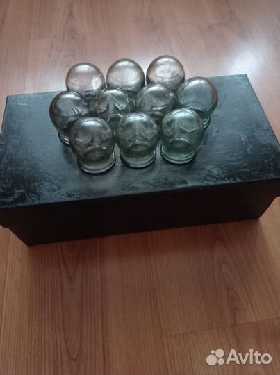 Банка стеклянная медицинская