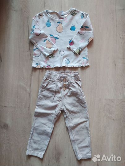 Брюки, свитер и футболка Zara