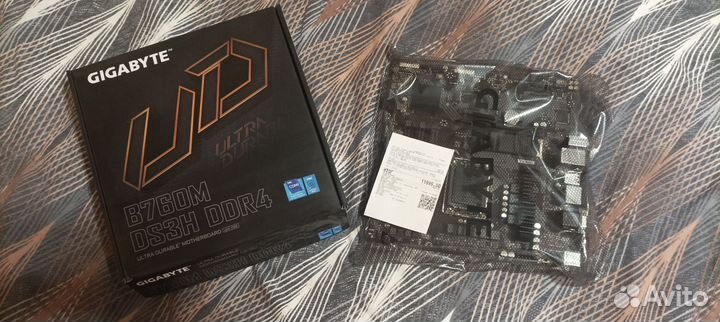 Материнская плата gigabyte B760M DS3H DDR4