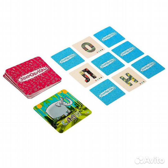 Настольная игра 'Зверобуквы'