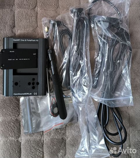 Hackrf one portapack h2+антенны полный комплект