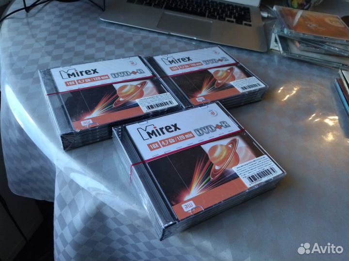 Диски (болванки) mirex DVD+R 20 дисков