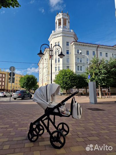 Коляска детская adamex luciano deluxe 3 в 1