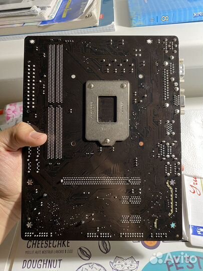 Материнская плата сокет 1155 ga-h110m