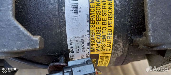 Компрессор кондиционера Nissan Primera P12