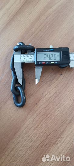 Цепь грузовая круглозвенная hitch G80 8х24 2 т