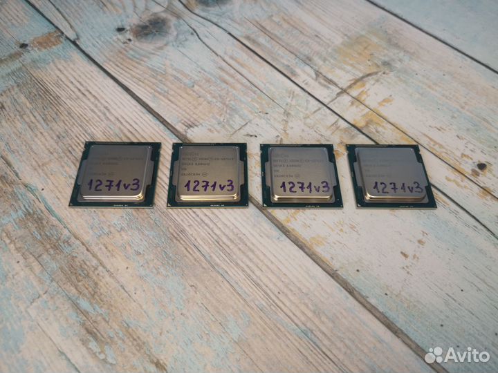 Процессор Intel Xeon E3-1271 v3 (аналог i7)
