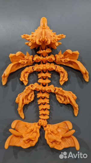 Дракон Коралловый 3d печать