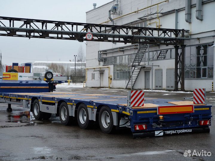 Полуприцеп трал (тяжеловоз) Тверьстроймаш Extendable, 2023