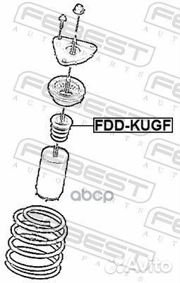 Отбойник переднего амортизатора fddkugf Febest