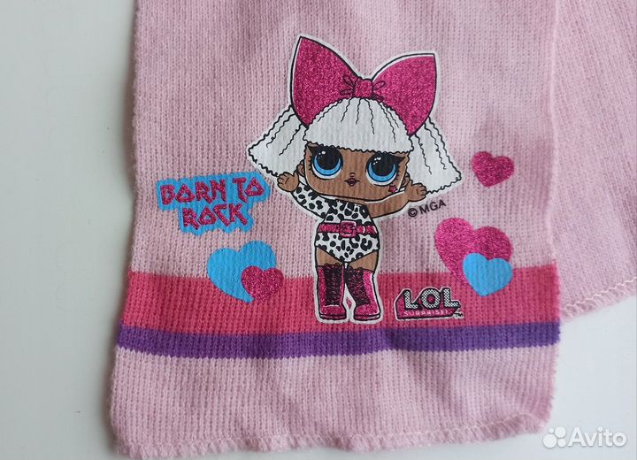Шарфы для девочки куколки Lol