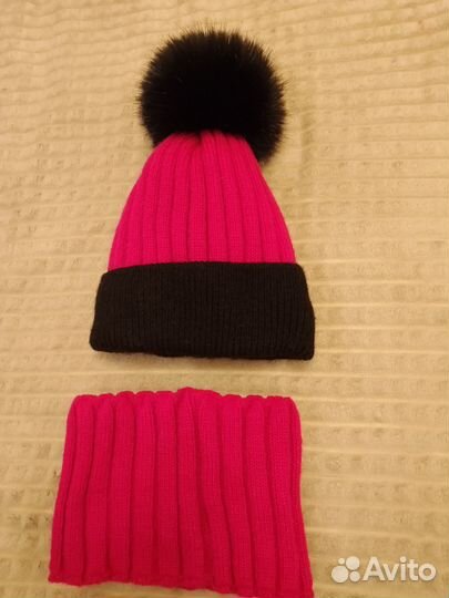 Шапка зимняя для девочки