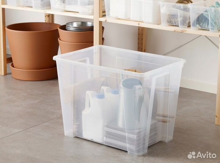 Ящик самла икеа, 65 л