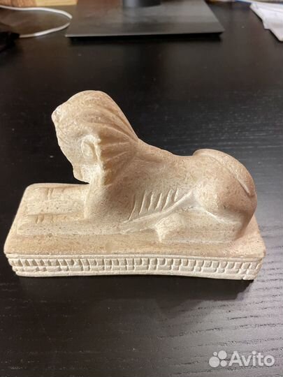 Пресс папье фигурка сфинкса из камня