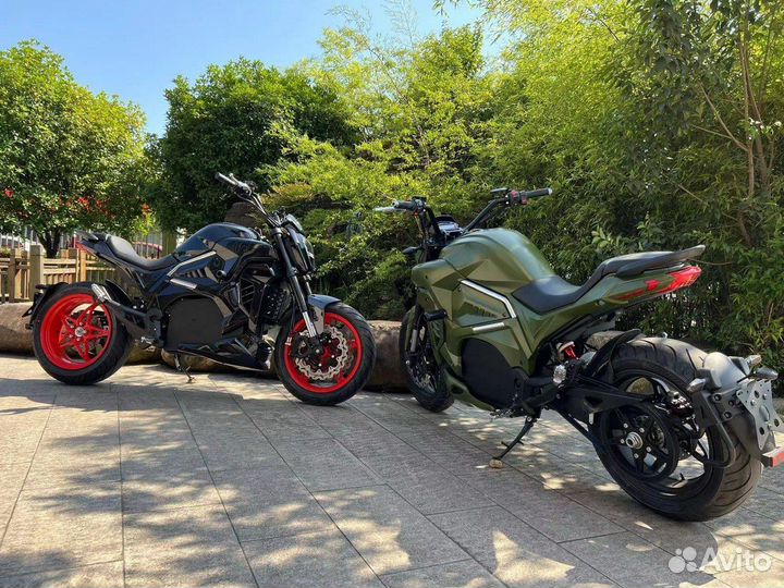 Электромотоцикл Ducati Diavel 72V