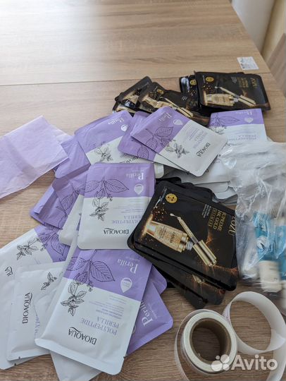 Маски для лица патчи для глаз крем для рук