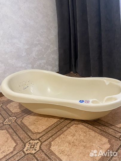 Ванночка с горкой для купания