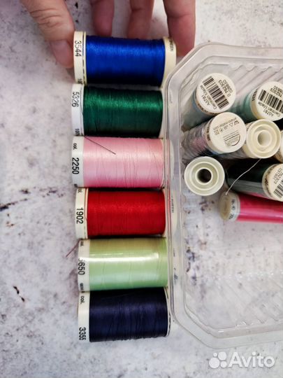 Нитки для машинной вышивки