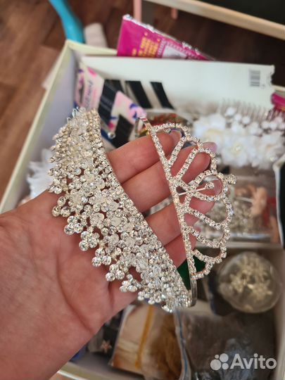 Украшения для волос целая коробка