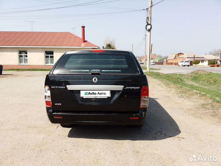 SsangYong Actyon Sports 2.0 AT, 2011, 70 000 км