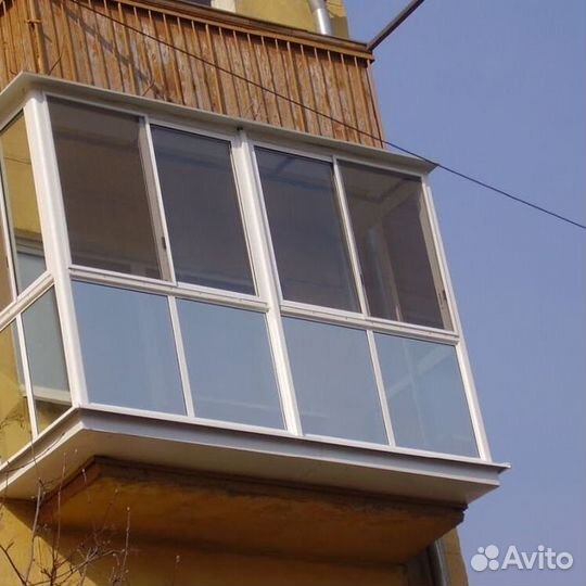 Остекление балконов и лоджий под ключ X6728