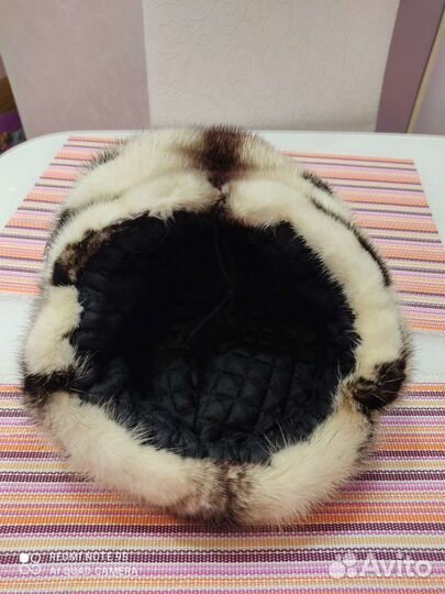 Шапка норковая женская