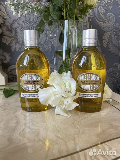 Масло для душа миндальное loccitane