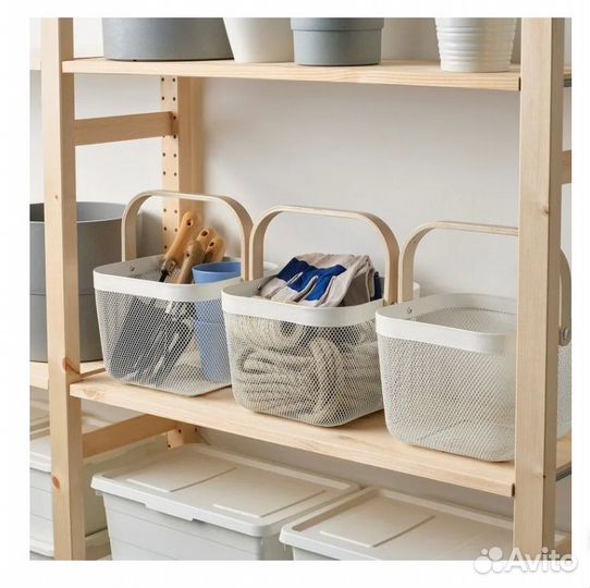 Корзина белая Икеа Рисаторп в наличии, новая