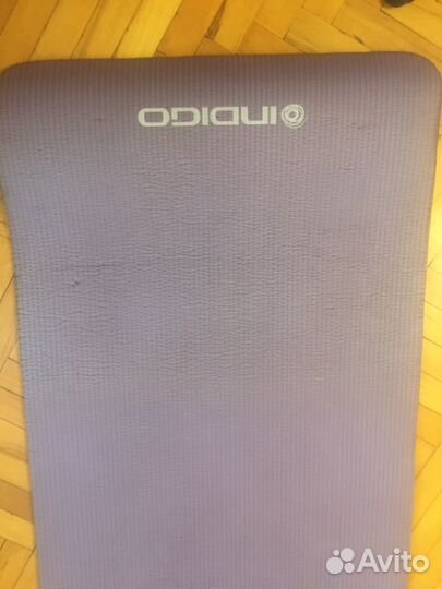 Коврик для фитнеса и йоги Indigo б/у