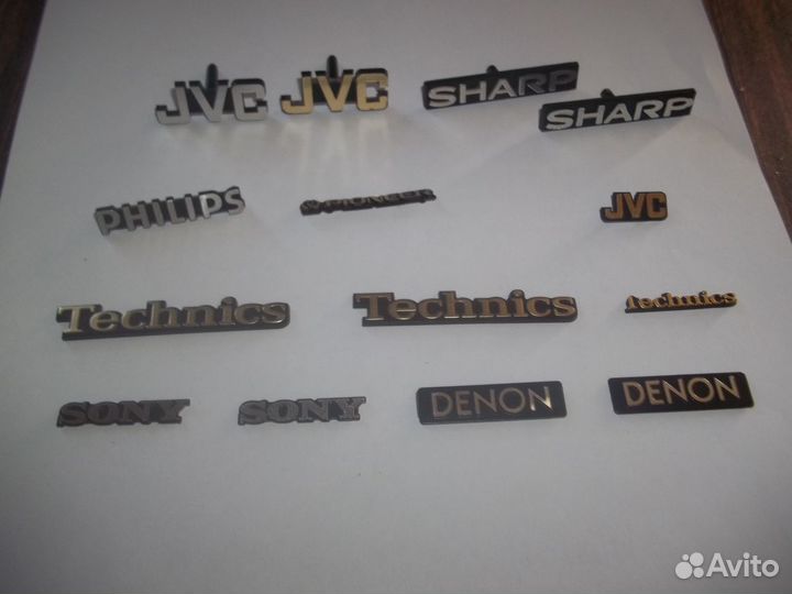 Шильдики для аппаратуры